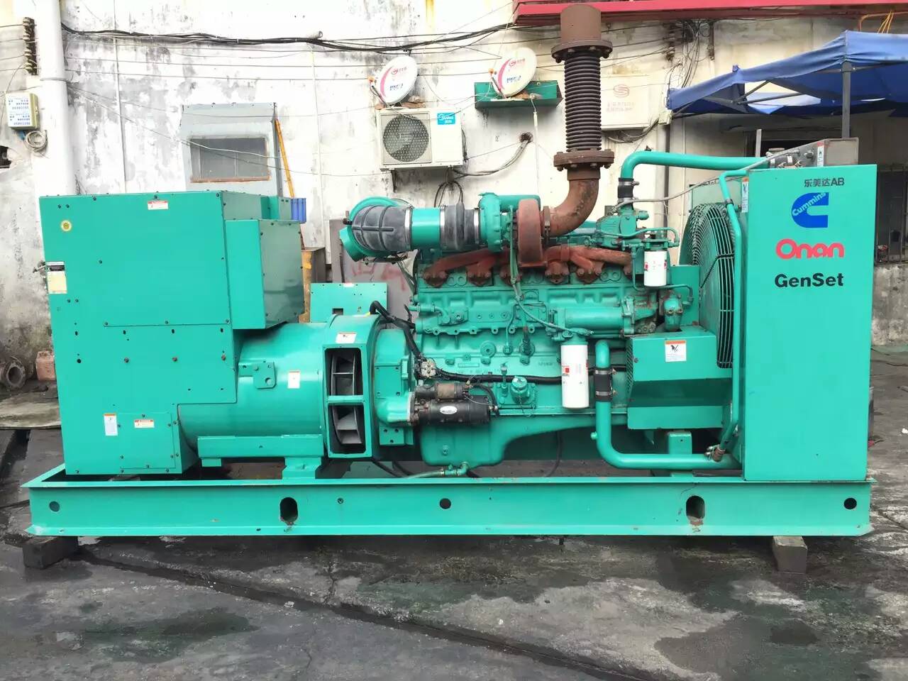 金溪租赁发电机-柴油发电机不正常冒烟的原因